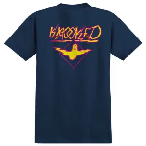 Krooked Bird Lightening Navy Tee