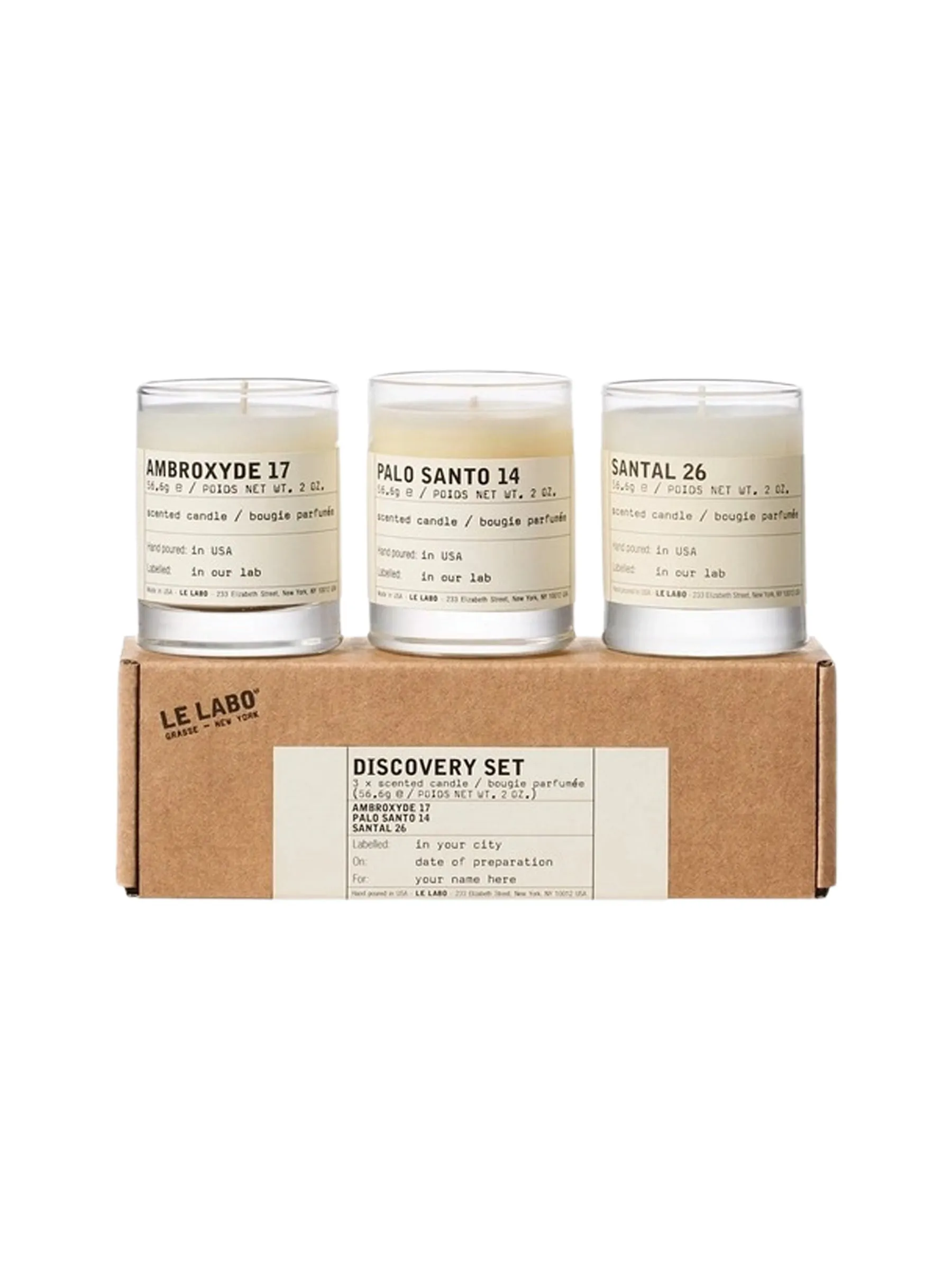 Le Labo Candle Discovery Set