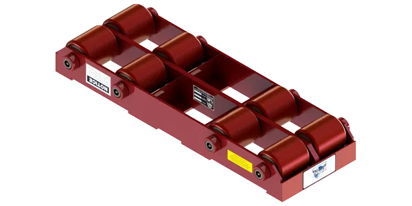 Long Straight Line Skate HHD-15P | 10 Ton Capacity - Polyurethane Rollers