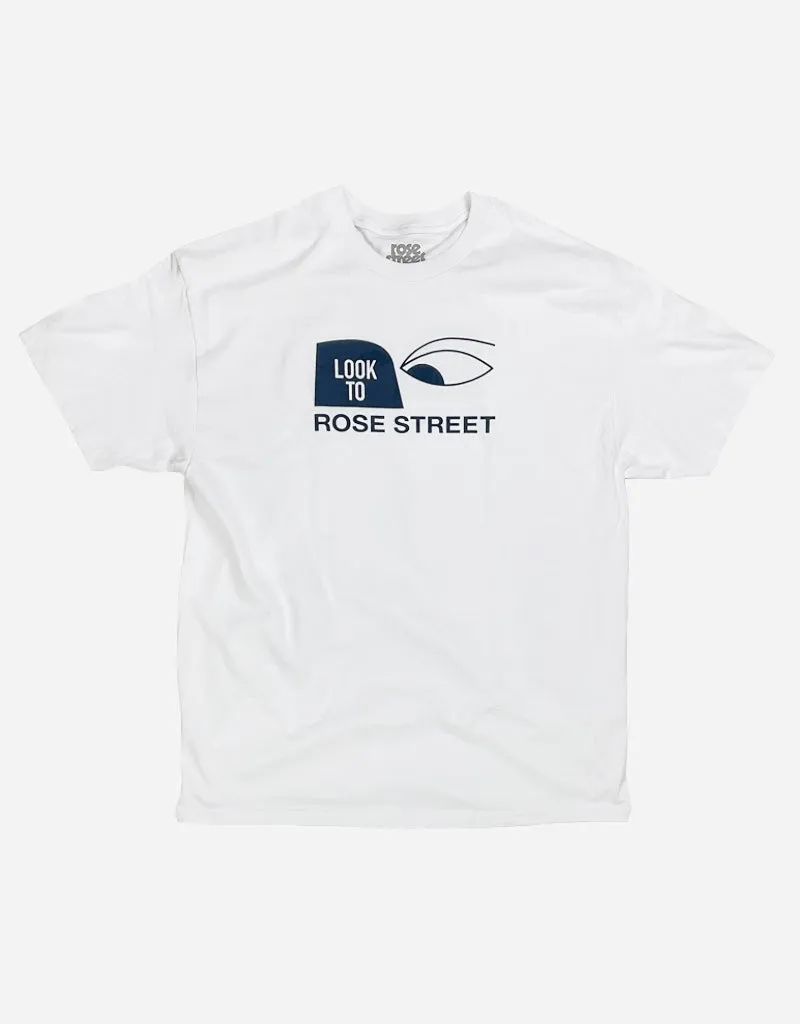 Look to Rose Street Tee White