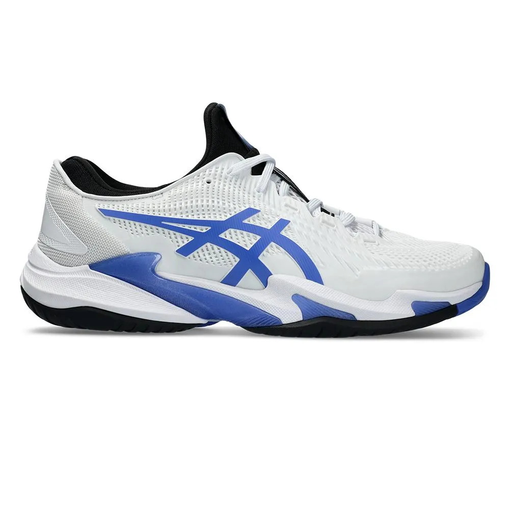 Men's Court FF 3 Tennis Shoes White and Sapphire