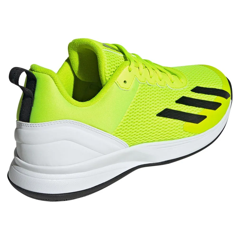 Men's Courtflash Speed Tennis Shoes Lucid Lemon and White