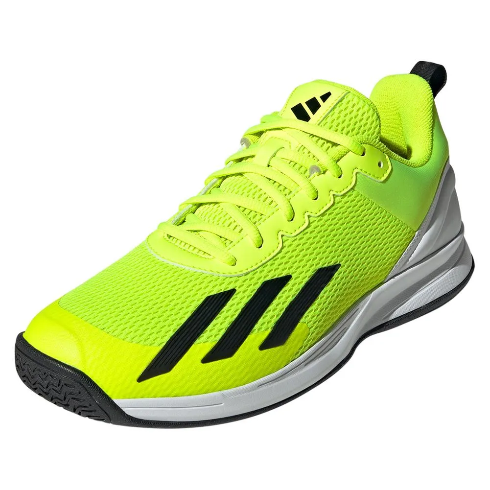 Men's Courtflash Speed Tennis Shoes Lucid Lemon and White