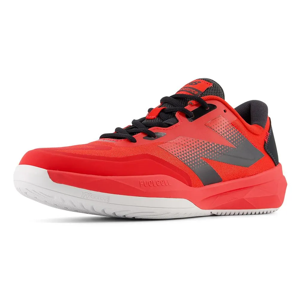 Men's FuelCell 796v4 D Width Tennis Shoes Team Red and Phantom