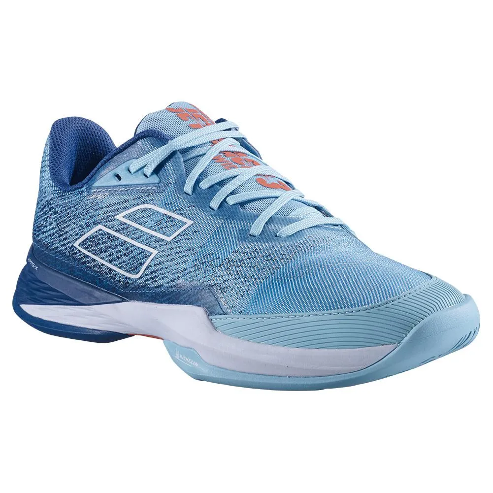 Men's Jet Mach 3 Wide All Court Tennis Shoes Angel Blue