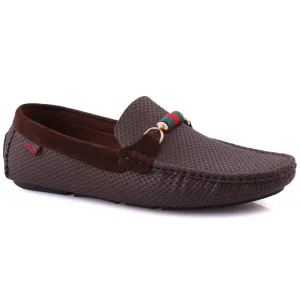 Men's “SHEA”  Textured Formal Evening  Slip On Loafers