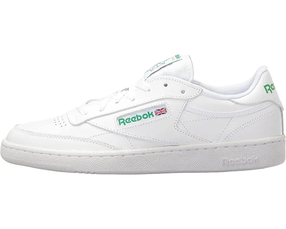 Men's sneakers Reebok Club C 85 Lifestyle, white-green