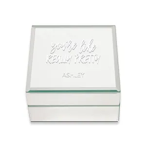 MIRRORED JEWELRY BOX - YOU'RE A GEM PRINTING