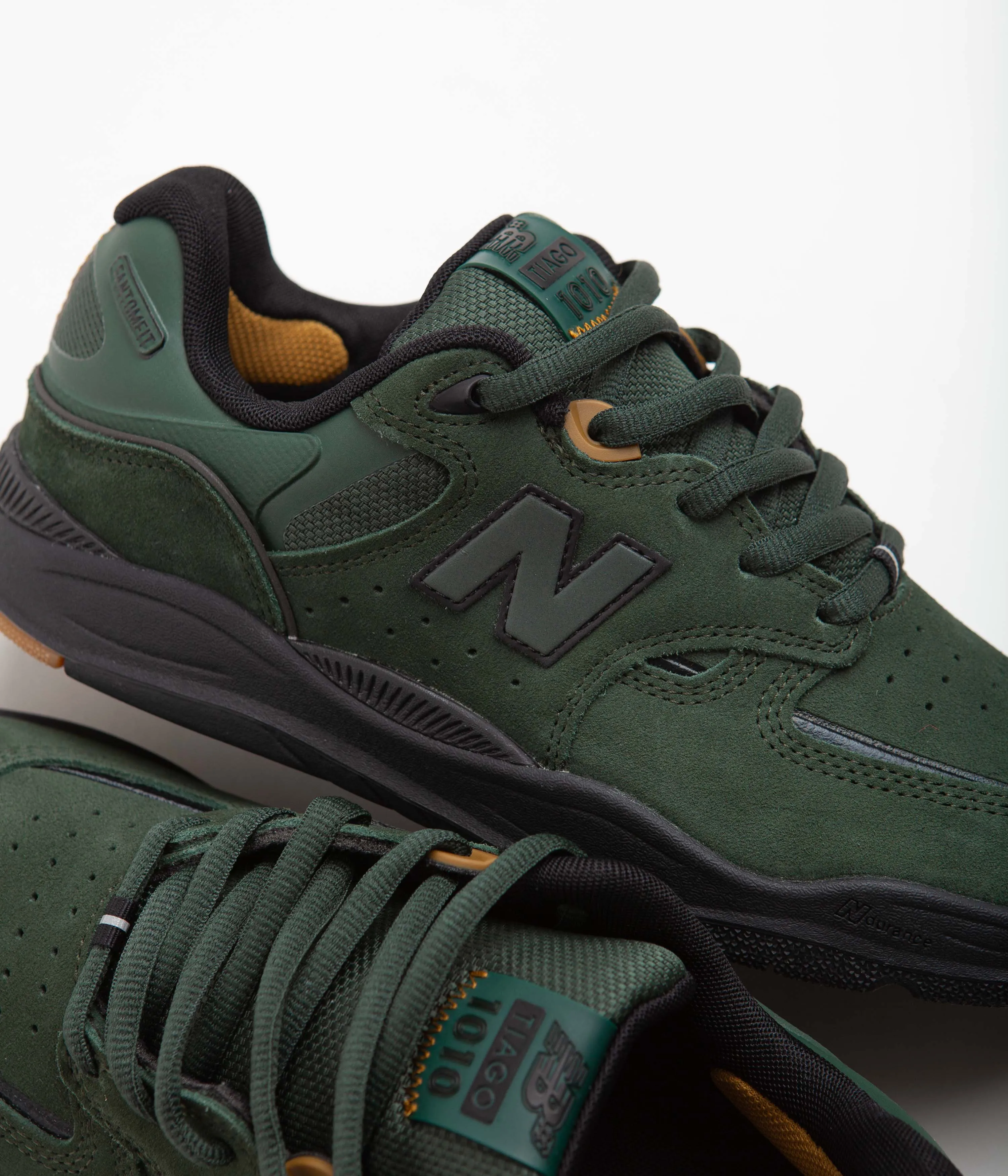 New Balance Numeric 1010 Tiago Lemos Shoes - Forest Green