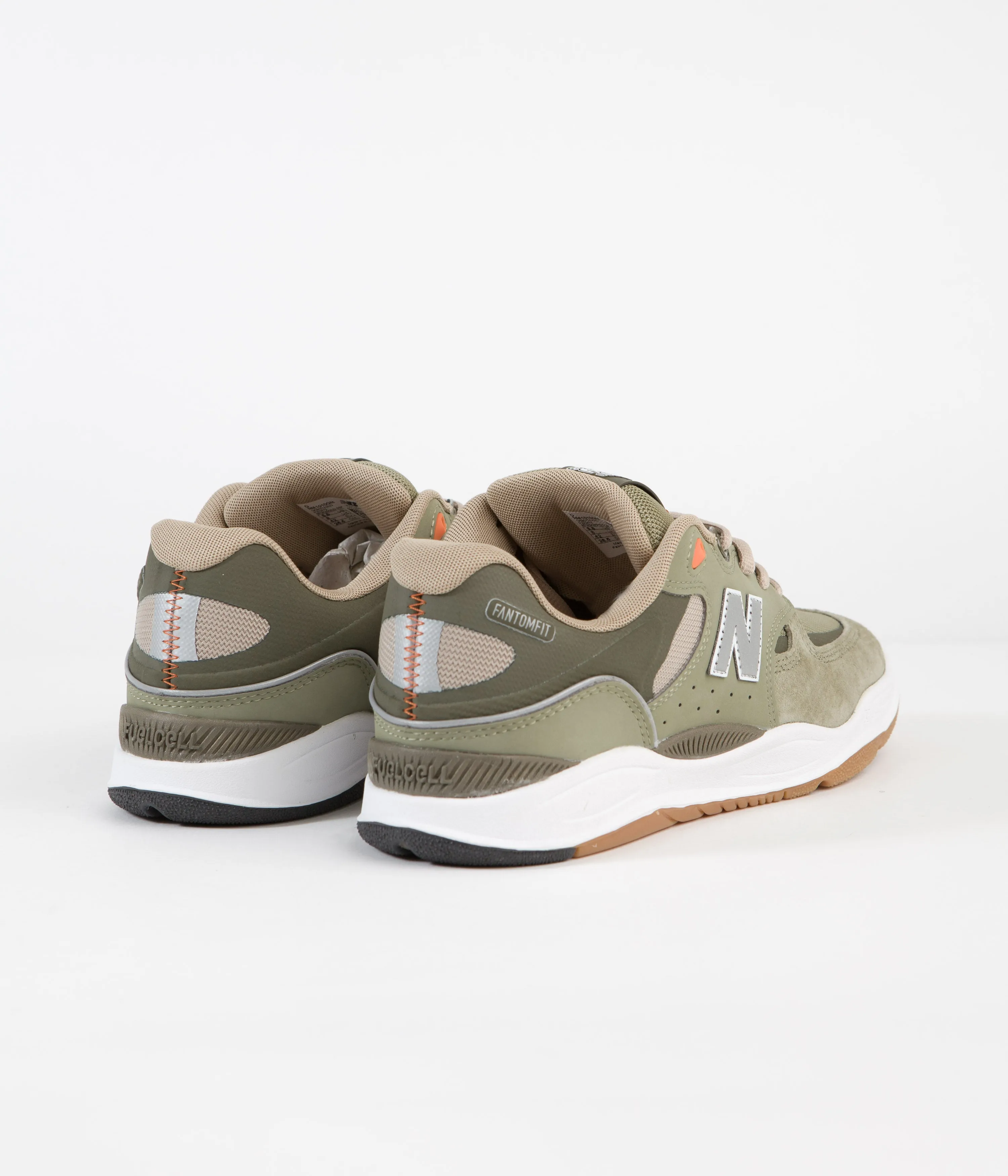 New Balance Numeric 1010 Tiago Lemos Shoes - Olive / White