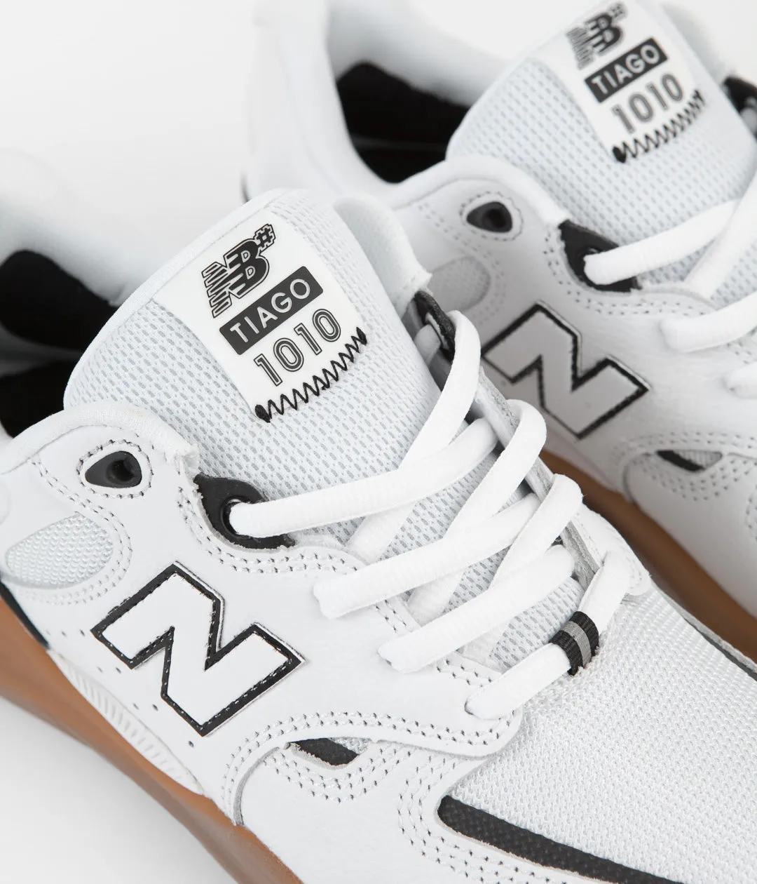 New Balance Numeric 1010 Tiago Lemos Shoes - White / Black