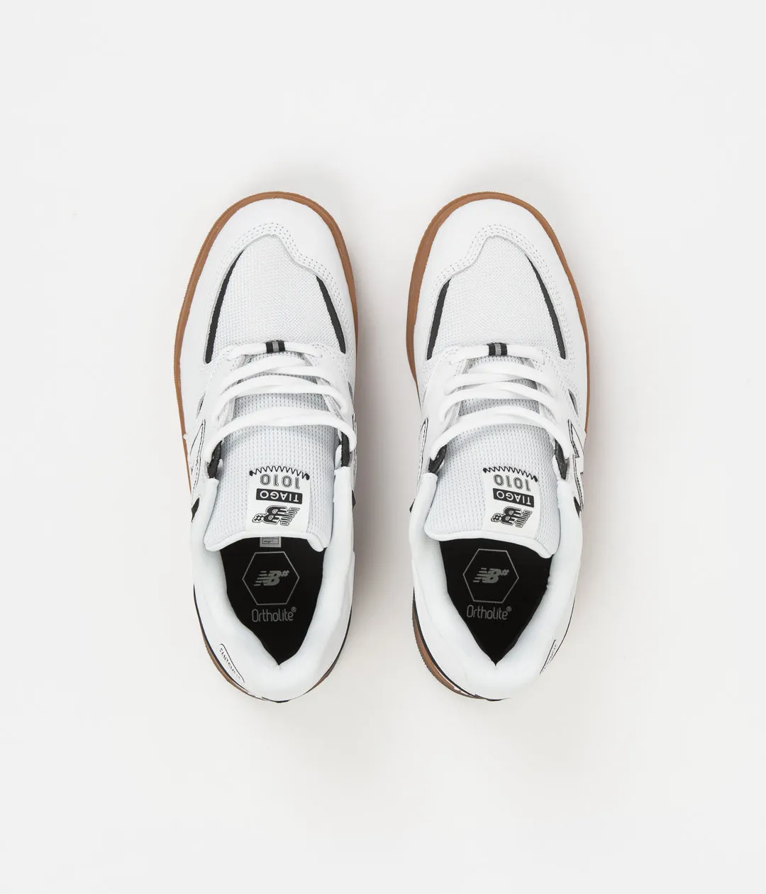 New Balance Numeric 1010 Tiago Lemos Shoes - White / Black