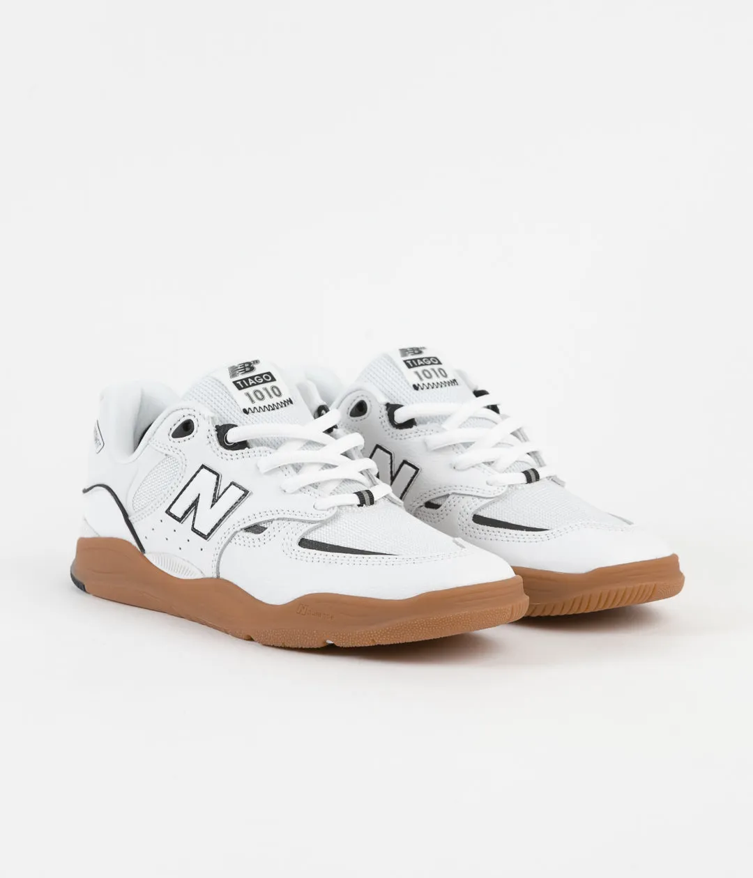 New Balance Numeric 1010 Tiago Lemos Shoes - White / Black