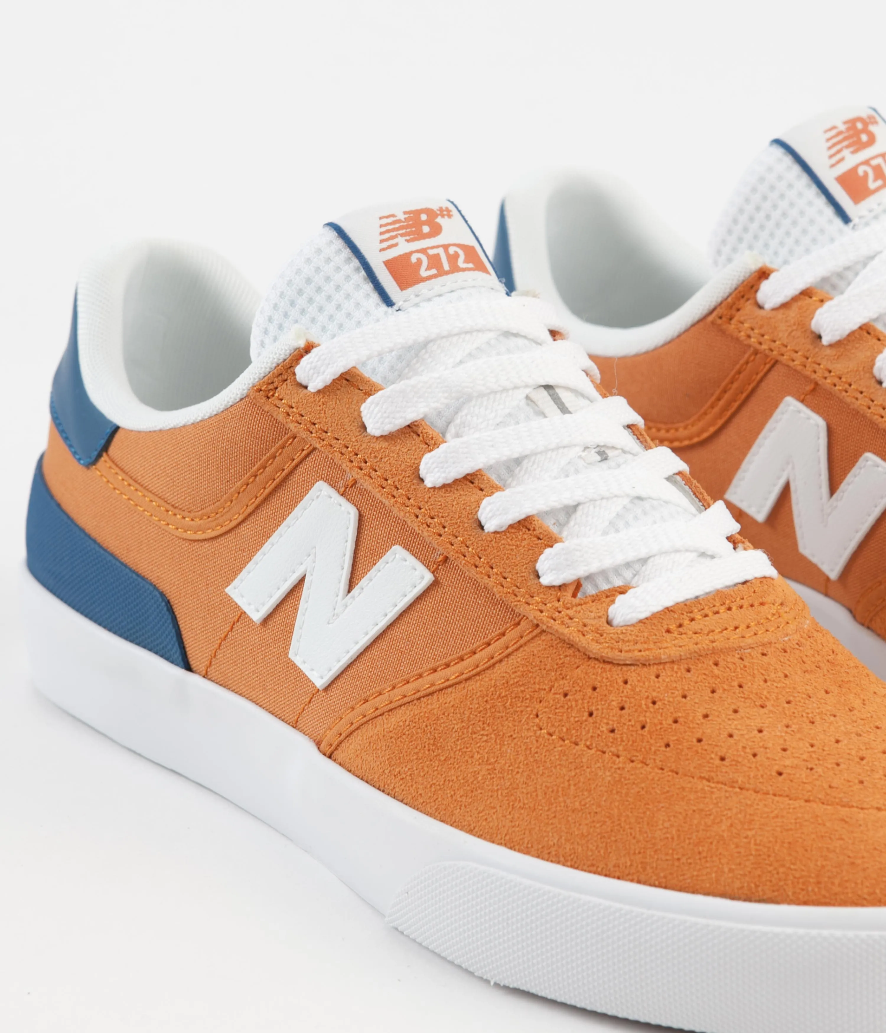 New Balance Numeric 272 Shoes - Orange / Blue / White