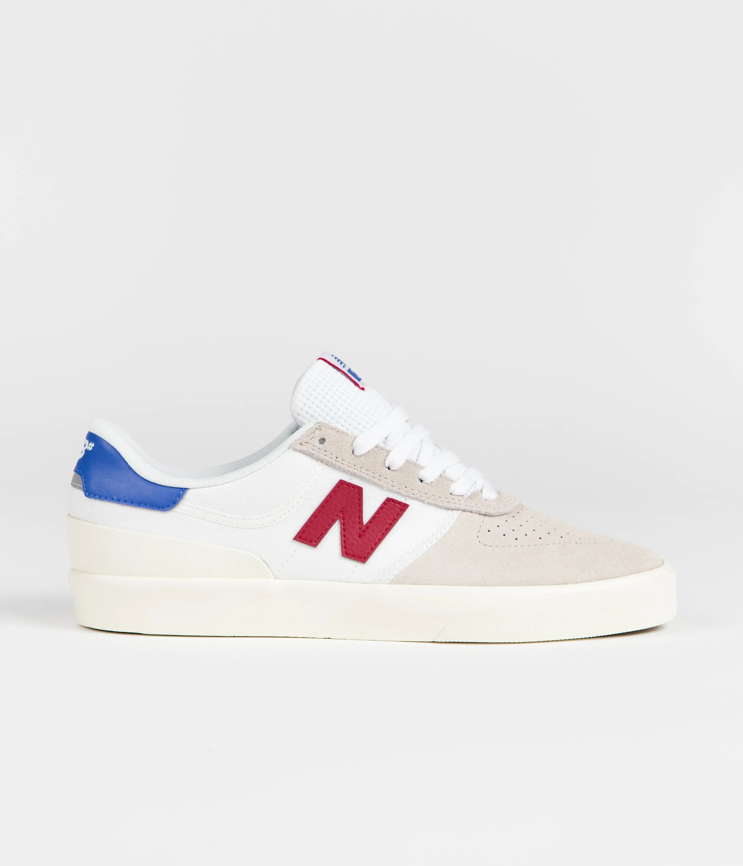 New Balance Numeric 272 Shoes - Sea Salt / Red