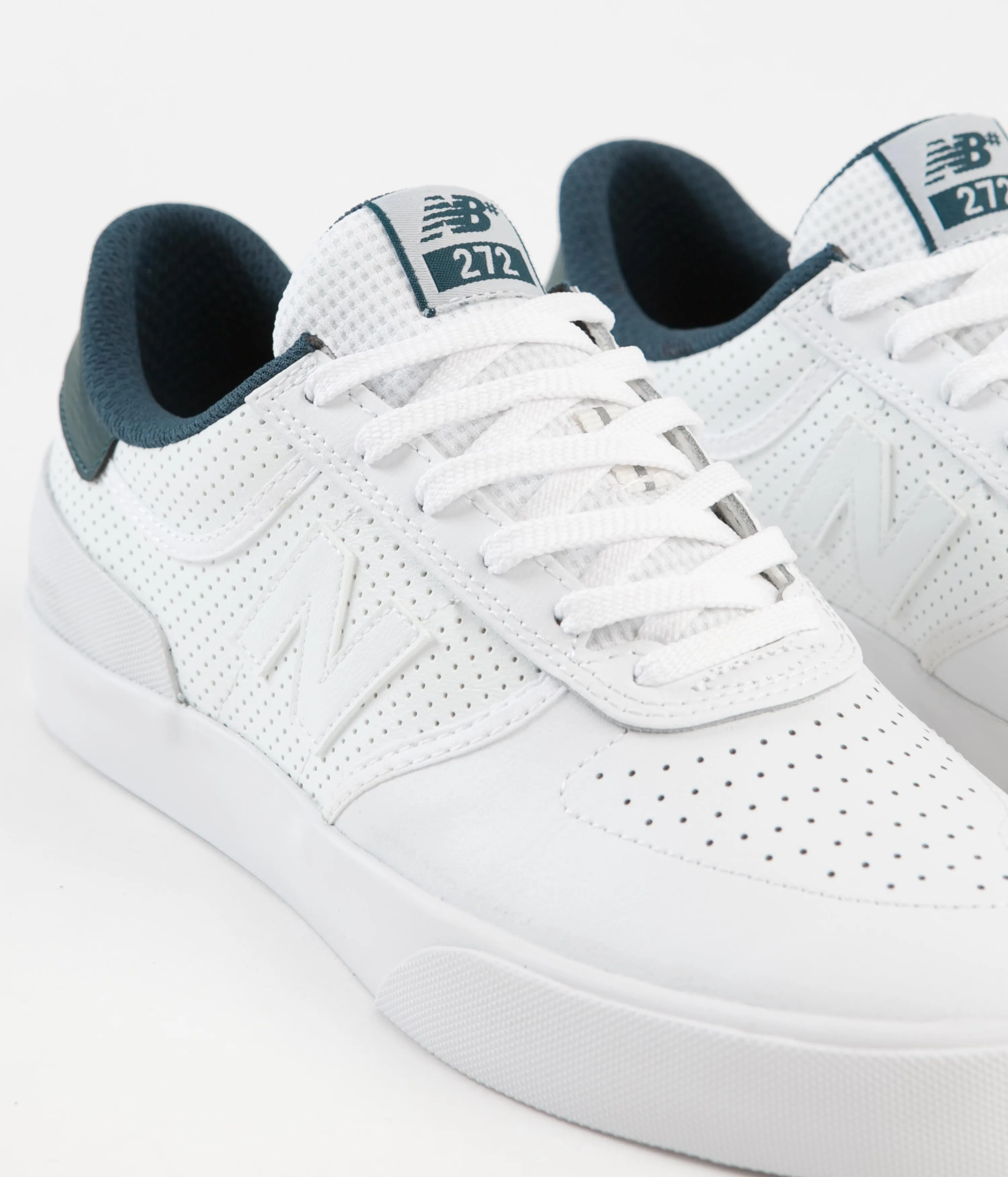 New Balance Numeric 272 Shoes - White / White