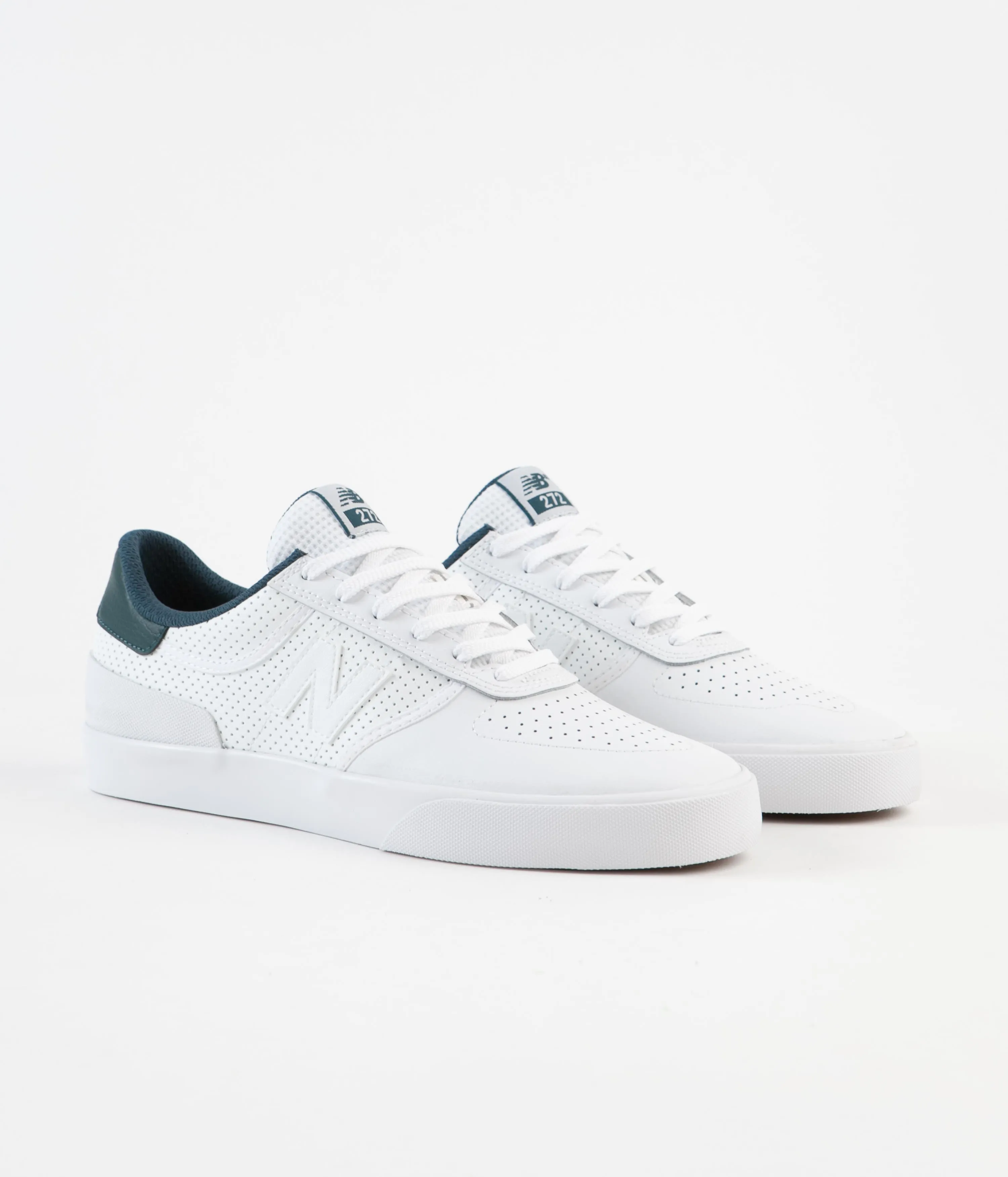 New Balance Numeric 272 Shoes - White / White