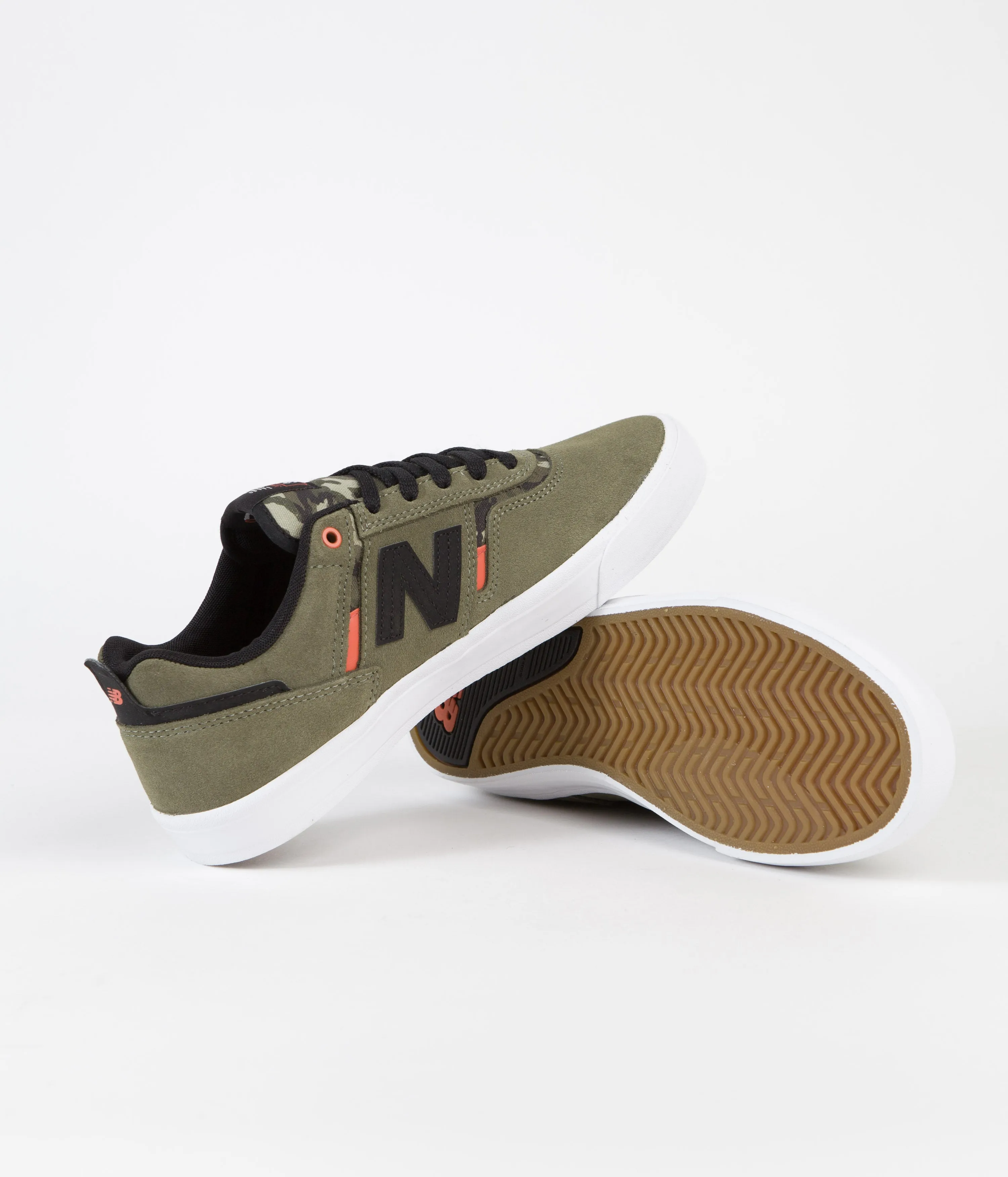 New Balance Numeric 306 Jamie Foy Shoes - Olive / Black / White