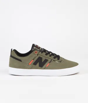 New Balance Numeric 306 Jamie Foy Shoes - Olive / Black / White