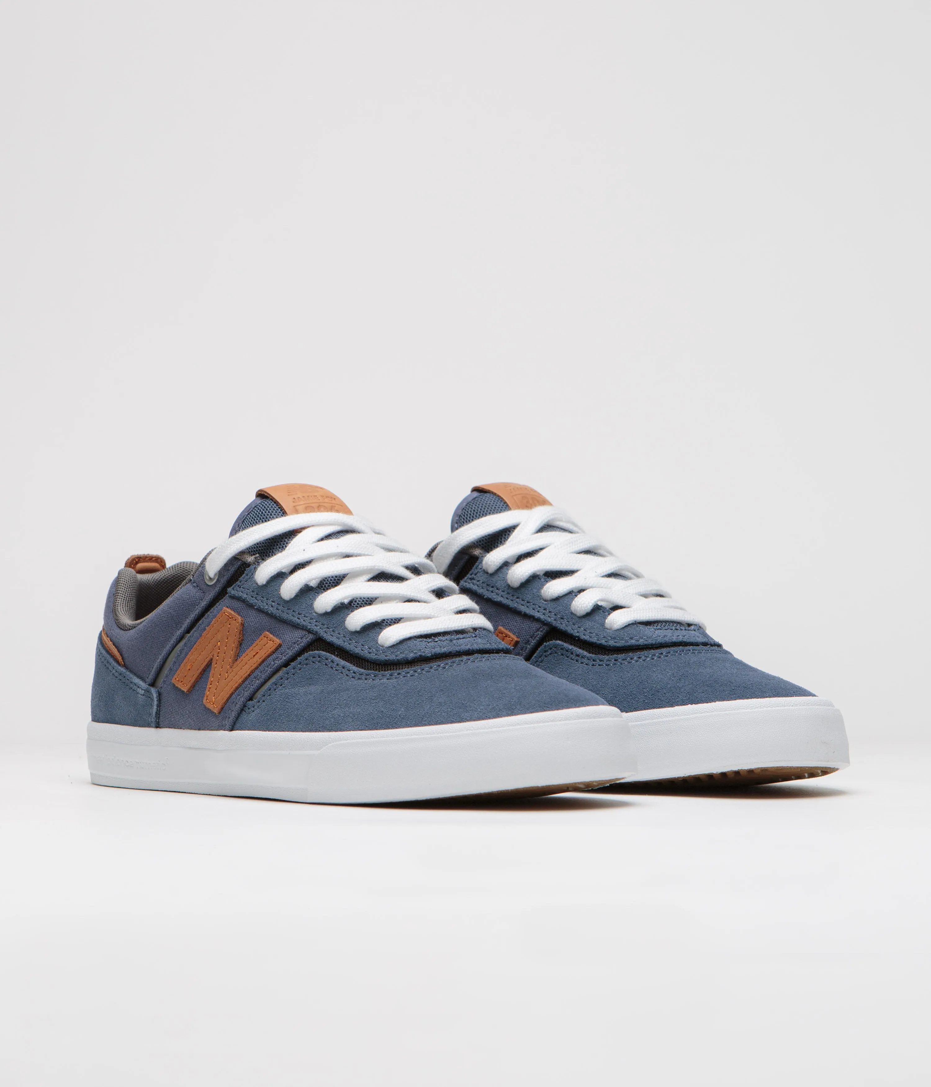 New Balance Numeric 306 Jamie Foy Shoes - Vintage Indigo / Brown