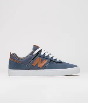 New Balance Numeric 306 Jamie Foy Shoes - Vintage Indigo / Brown