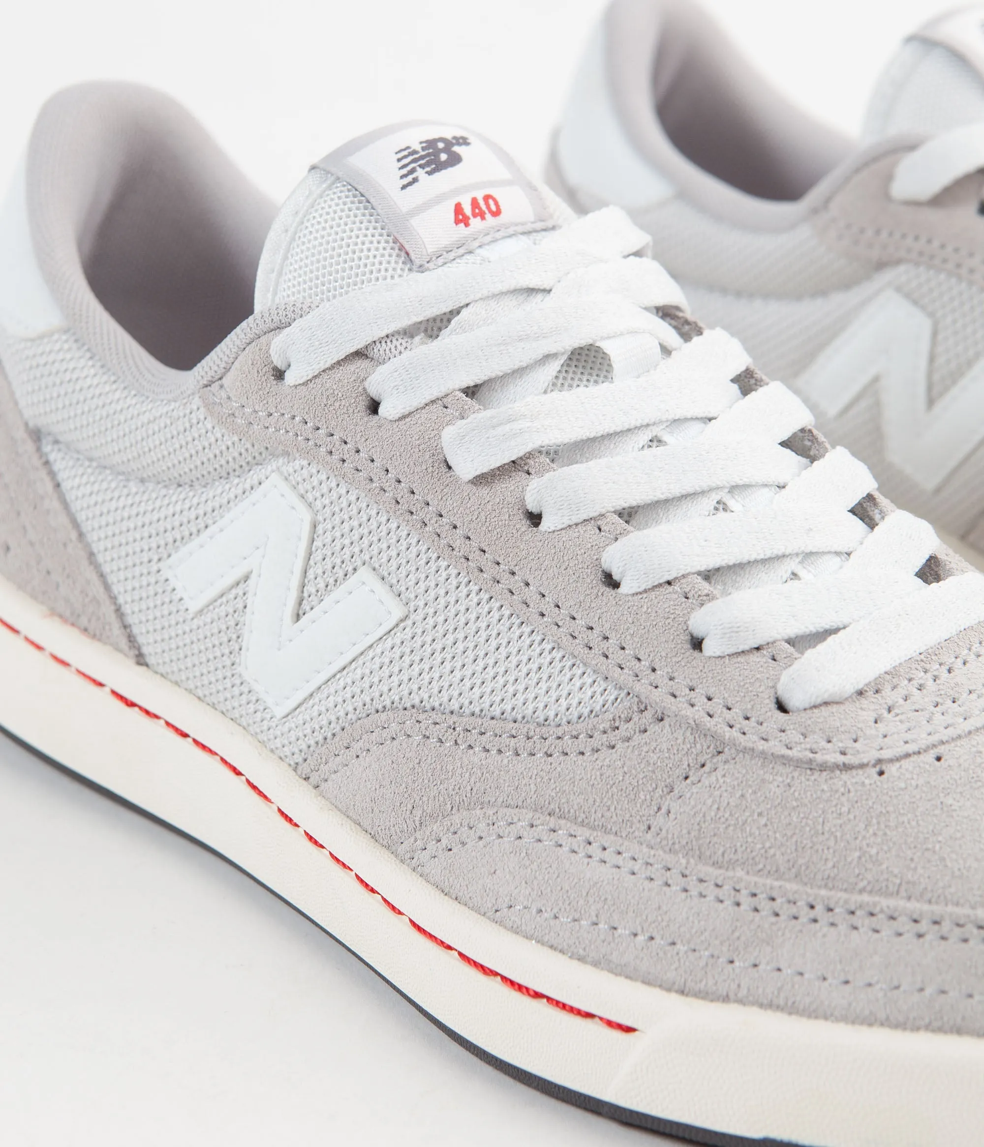 New Balance Numeric 440 Shoes - Grey / White