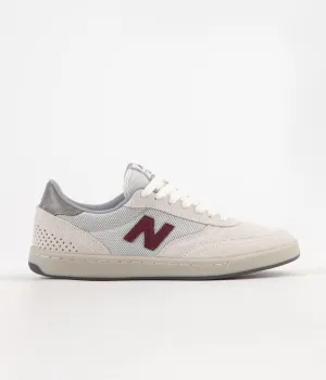 New Balance Numeric 440 Shoes - Sea Salt / Burgundy