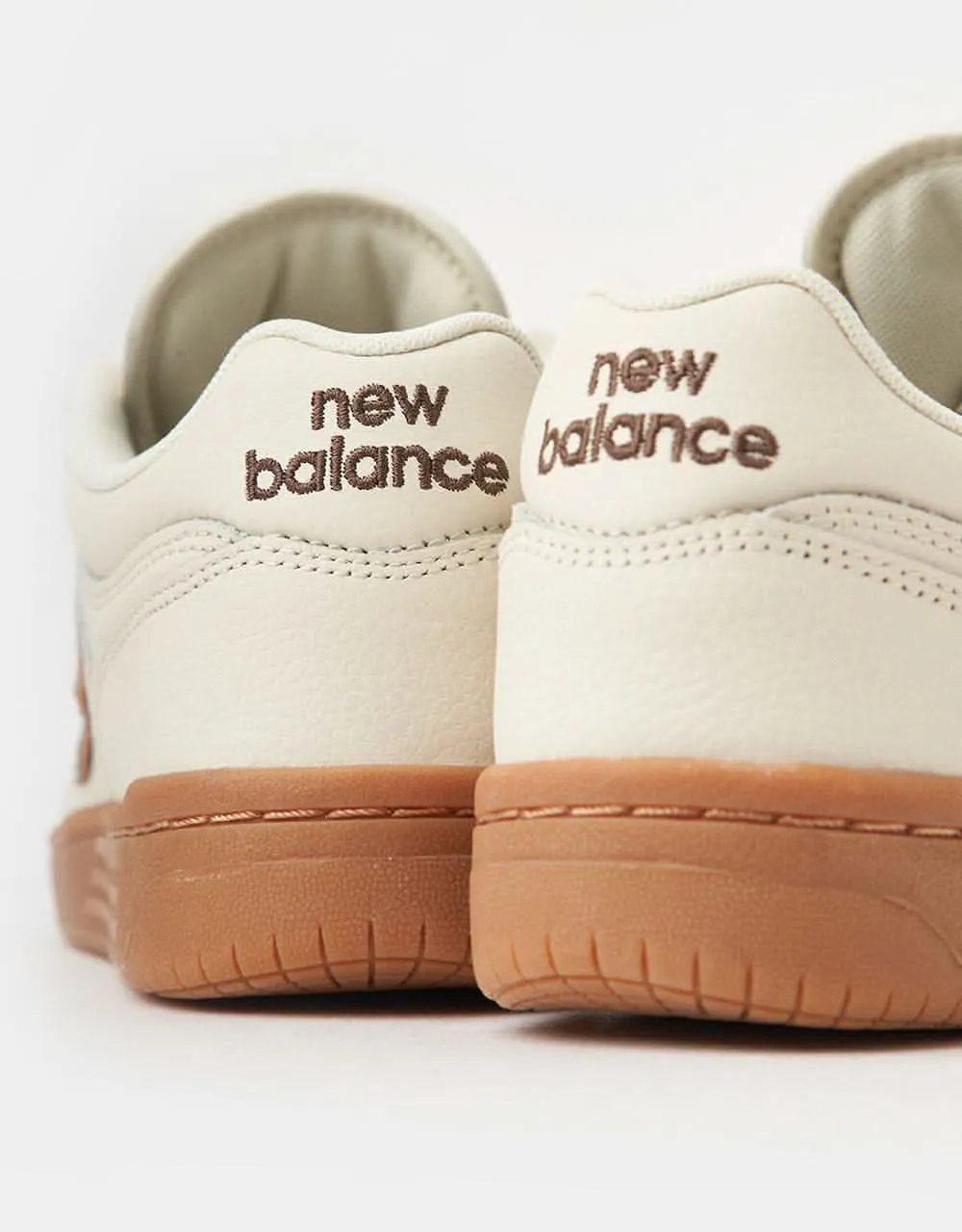 New Balance Numeric 480 Andrew Reynolds Skate Shoes - Sea Salt/Brown