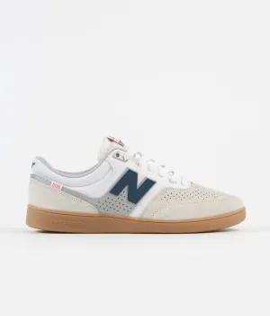 New Balance Numeric 508 Brandon Westgate Shoes - White / Gum