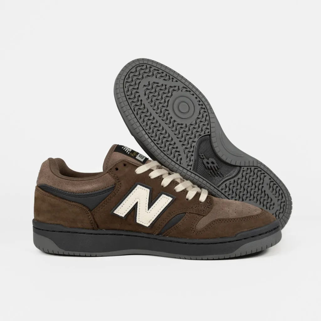 New Balance Numeric - Andrew Reynolds 480 Shoes - Brown / Black