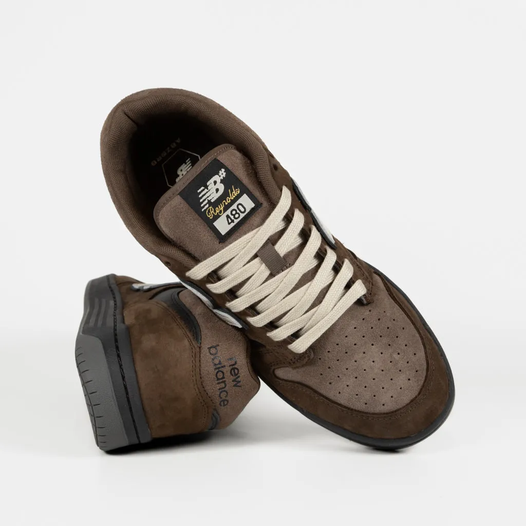 New Balance Numeric - Andrew Reynolds 480 Shoes - Brown / Black