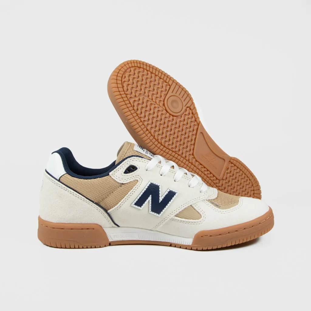 New Balance Numeric - Tom Knox 600 Shoes - Sea Salt / NB Navy