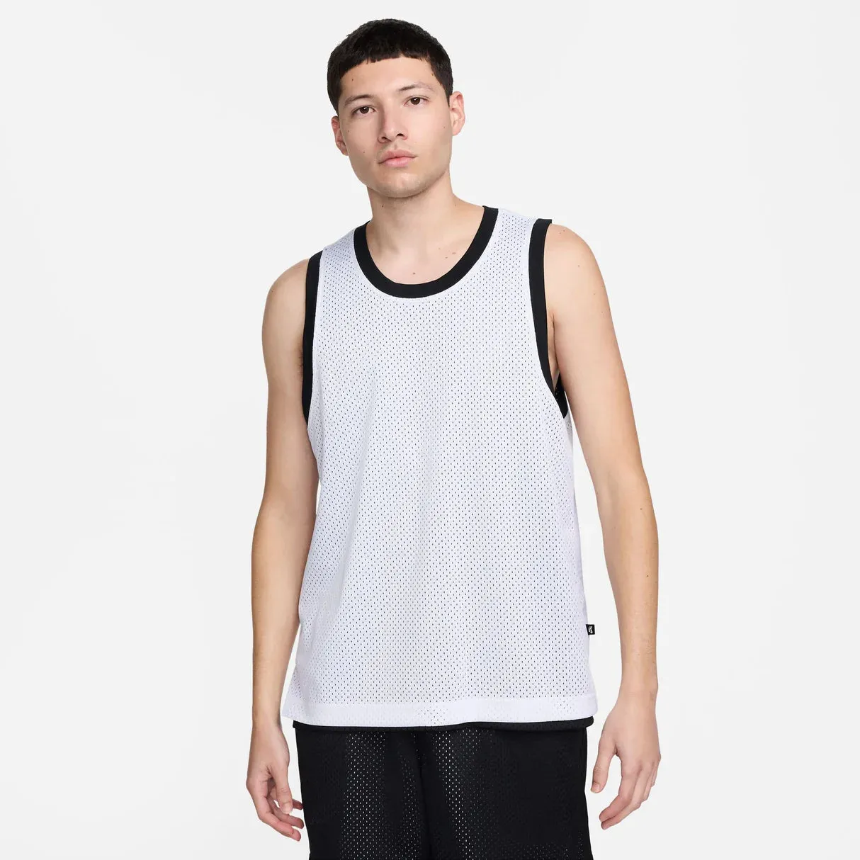 Nike SB Basketball Skate Jersey Reversible (Black/White)