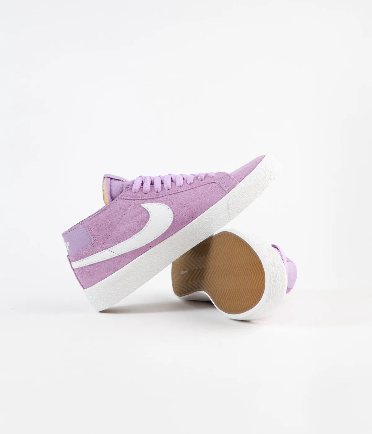 Nike SB Blazer Chukka Shoes - Violet Star / Summit White