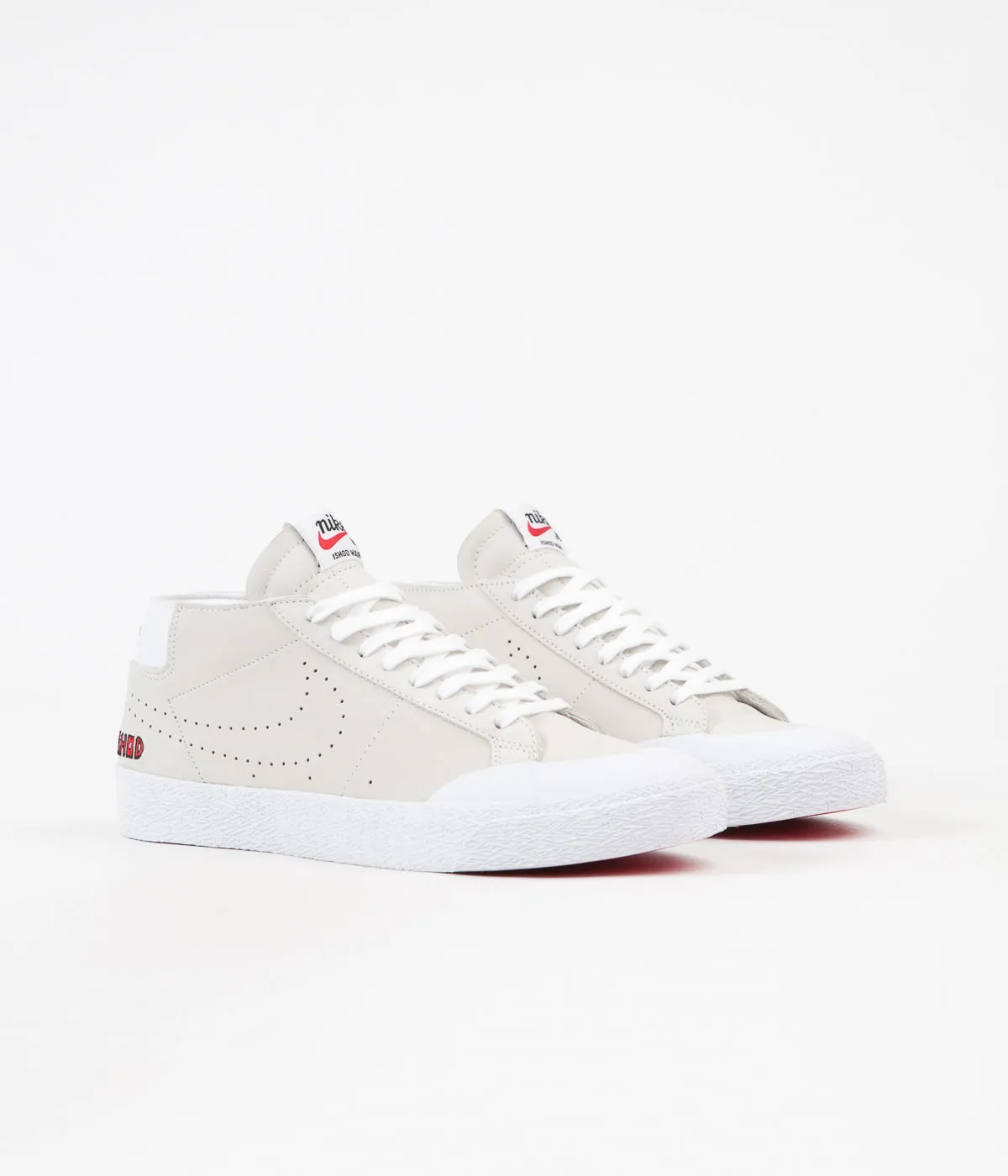 Nike SB Blazer Chukka XT Ishod Wair Shoes - Sail / University Red - White - Black