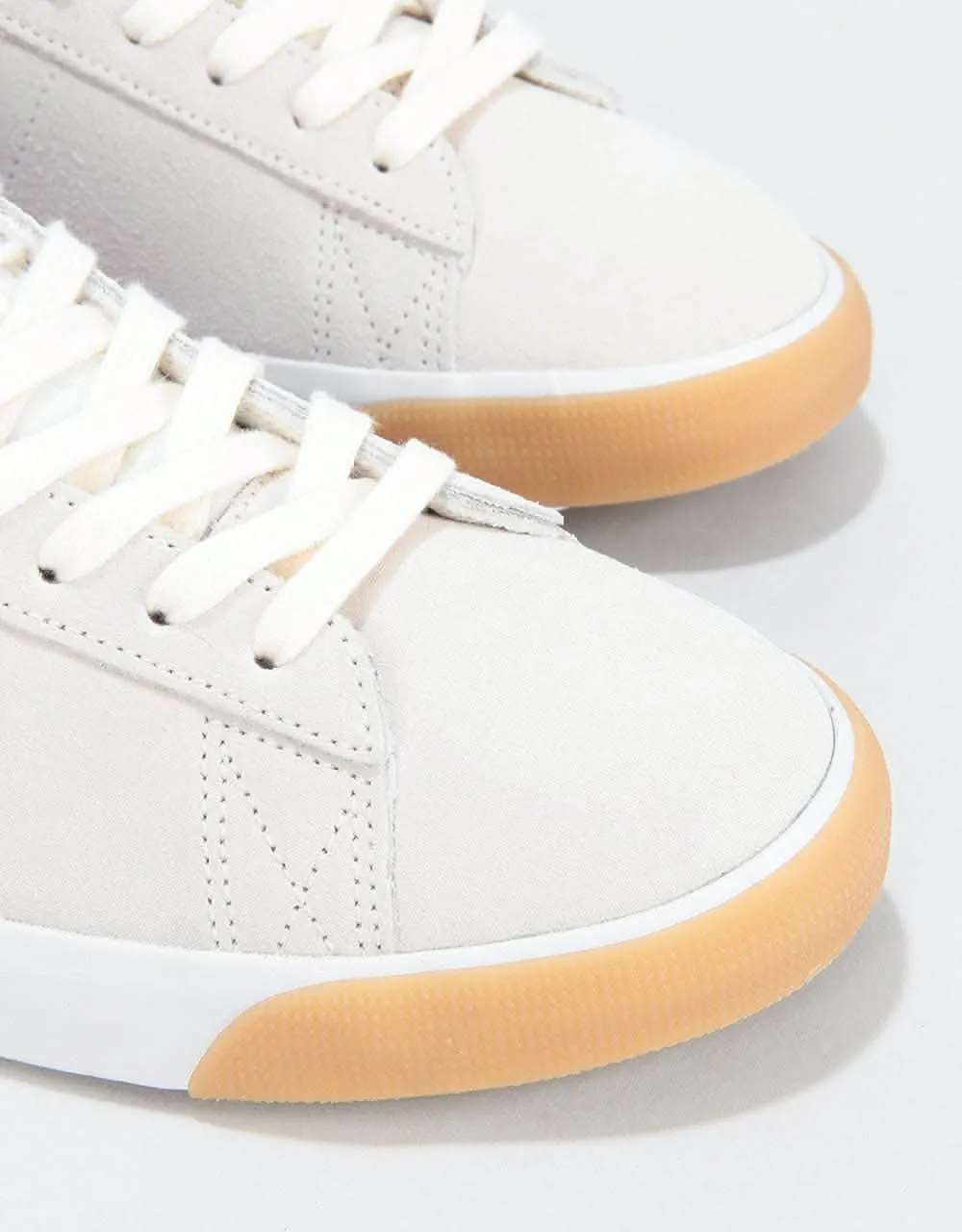 Nike SB Blazer Low GT Skate Shoes - Pale Ivory/Pacific Blue-White