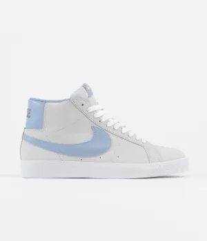 Nike SB Blazer Mid Shoes - Photon Dust / Psychic Blue - Photon Dust