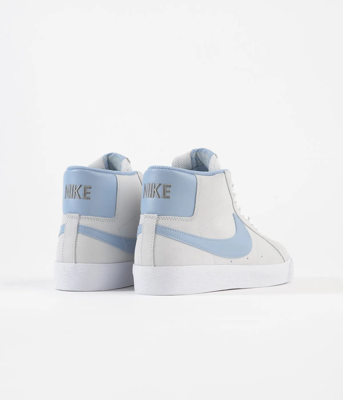 Nike SB Blazer Mid Shoes - Photon Dust / Psychic Blue - Photon Dust