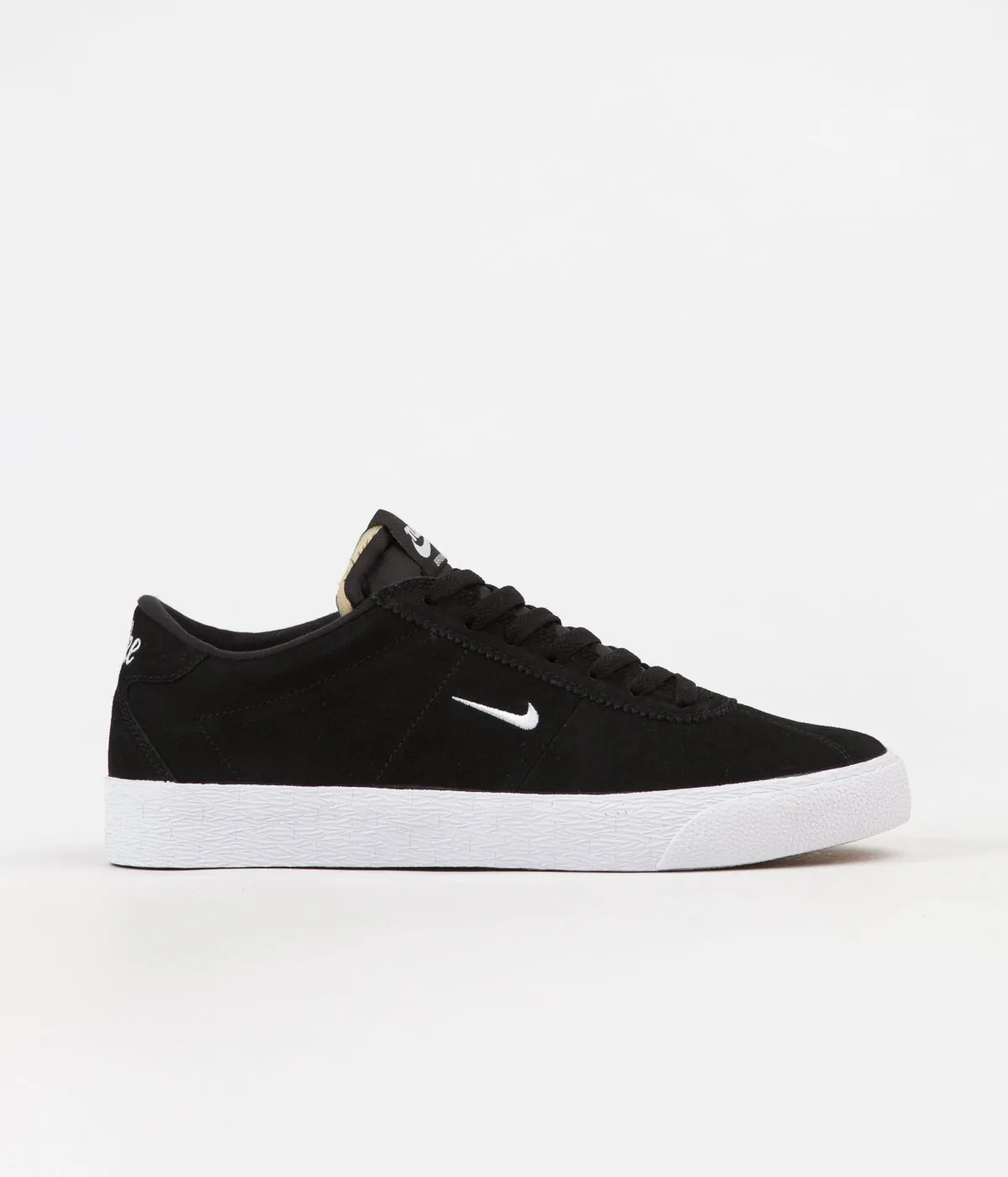 Nike SB Bruin Ultra Shoes - Black / White - Gum Light Brown