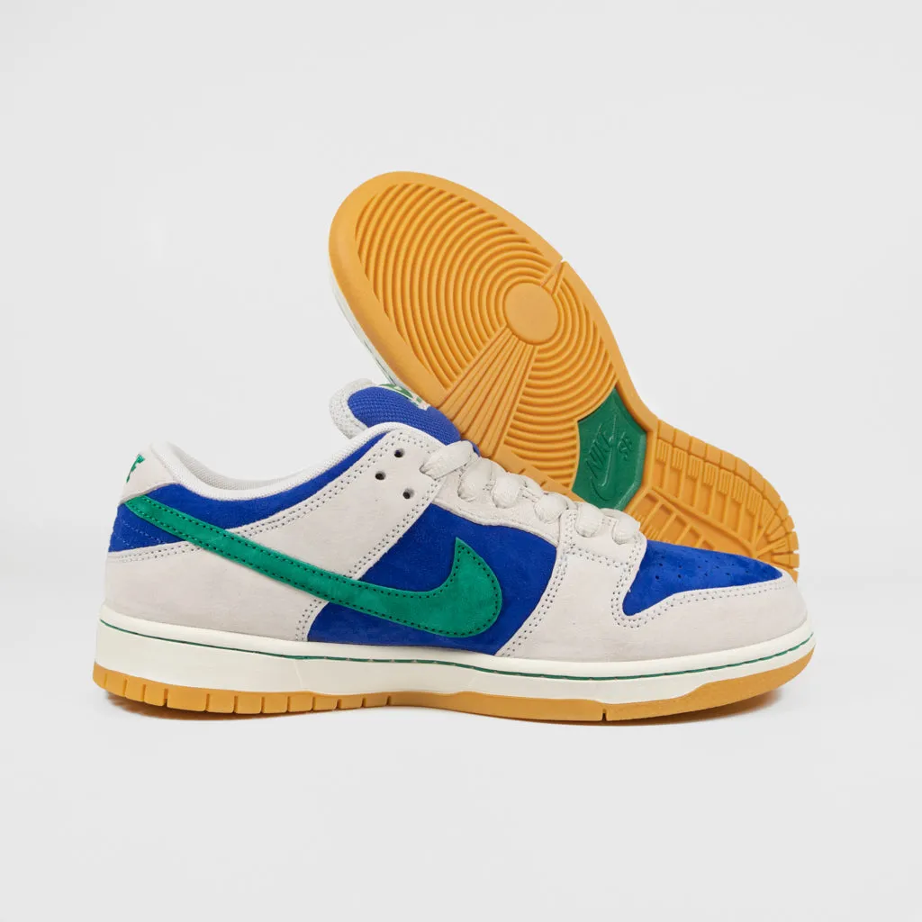 Nike SB - Dunk Low Pro Shoes - Phantom / Malachite  - Hyper Royal