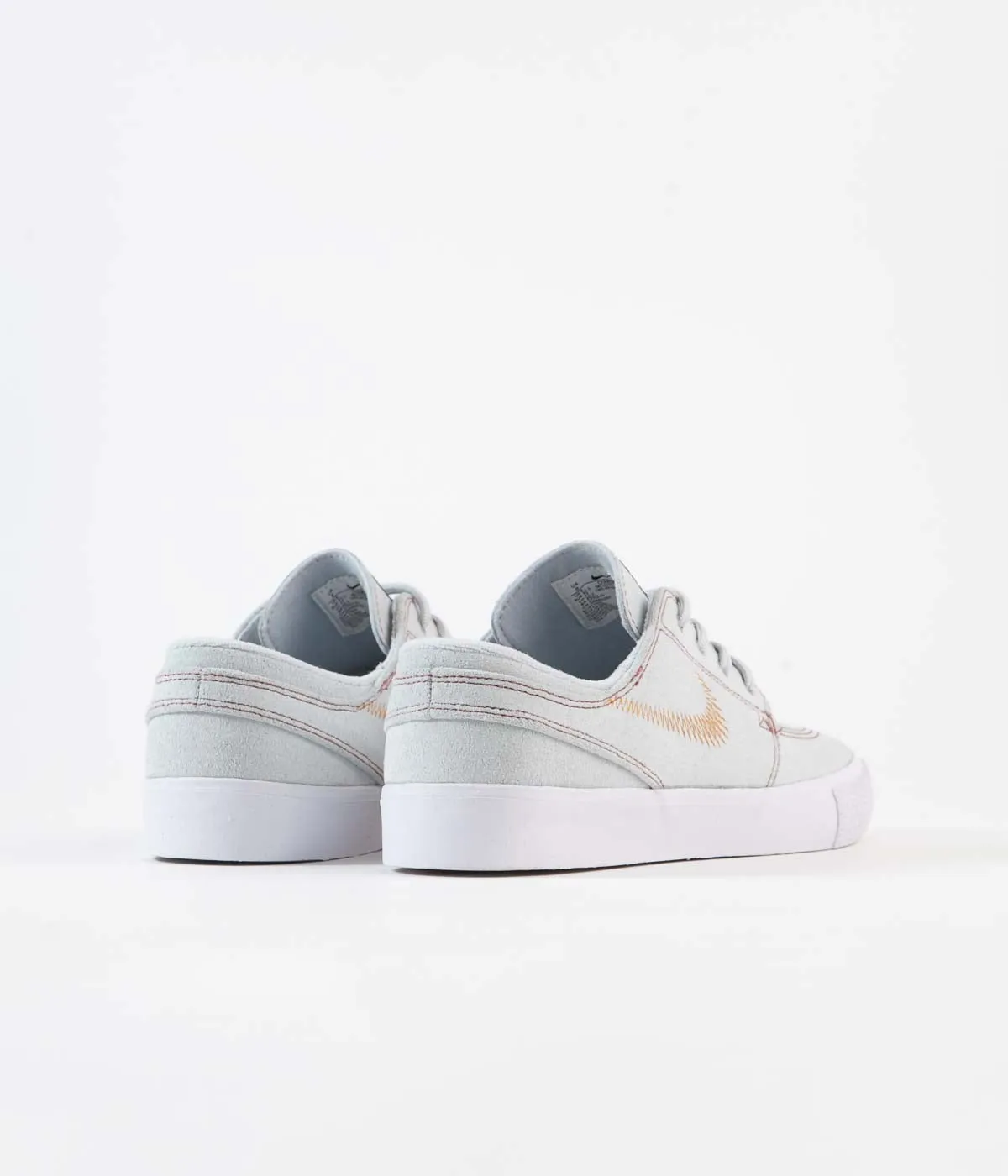 Nike SB Janoski Flyleather Shoes - Pure Platinum / Monarch - Pure Platinum