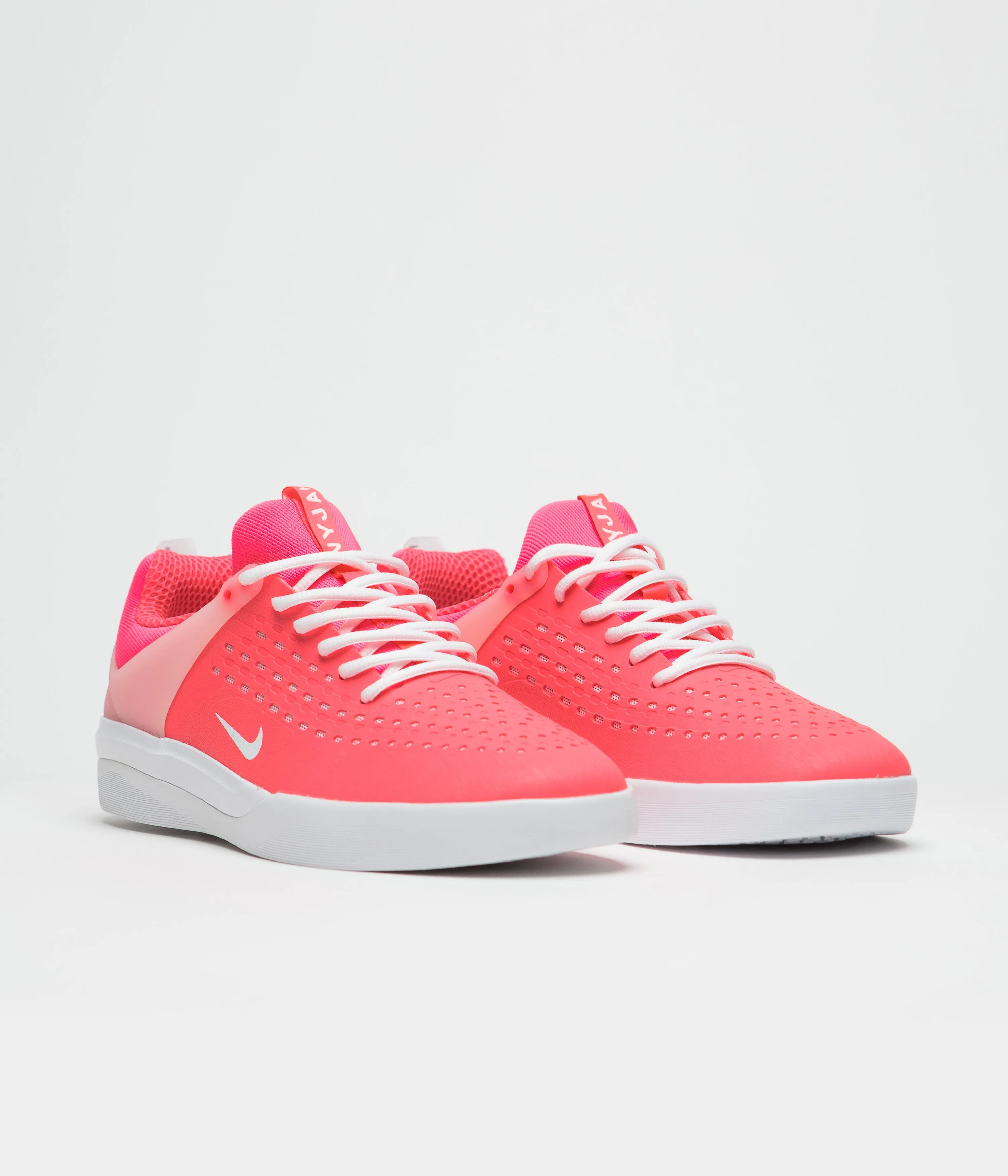 Nike SB Nyjah 3 Shoes - Hot Punch / White - Hot Punch - Hot Punch