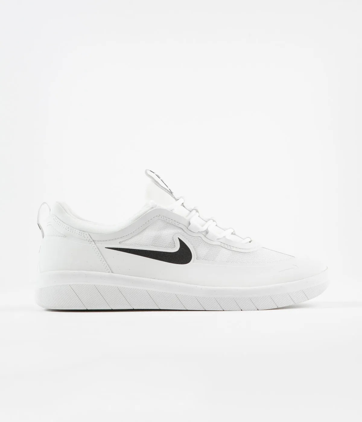 Nike SB Nyjah Free 2 Shoes - Summit White / Black - Summit White