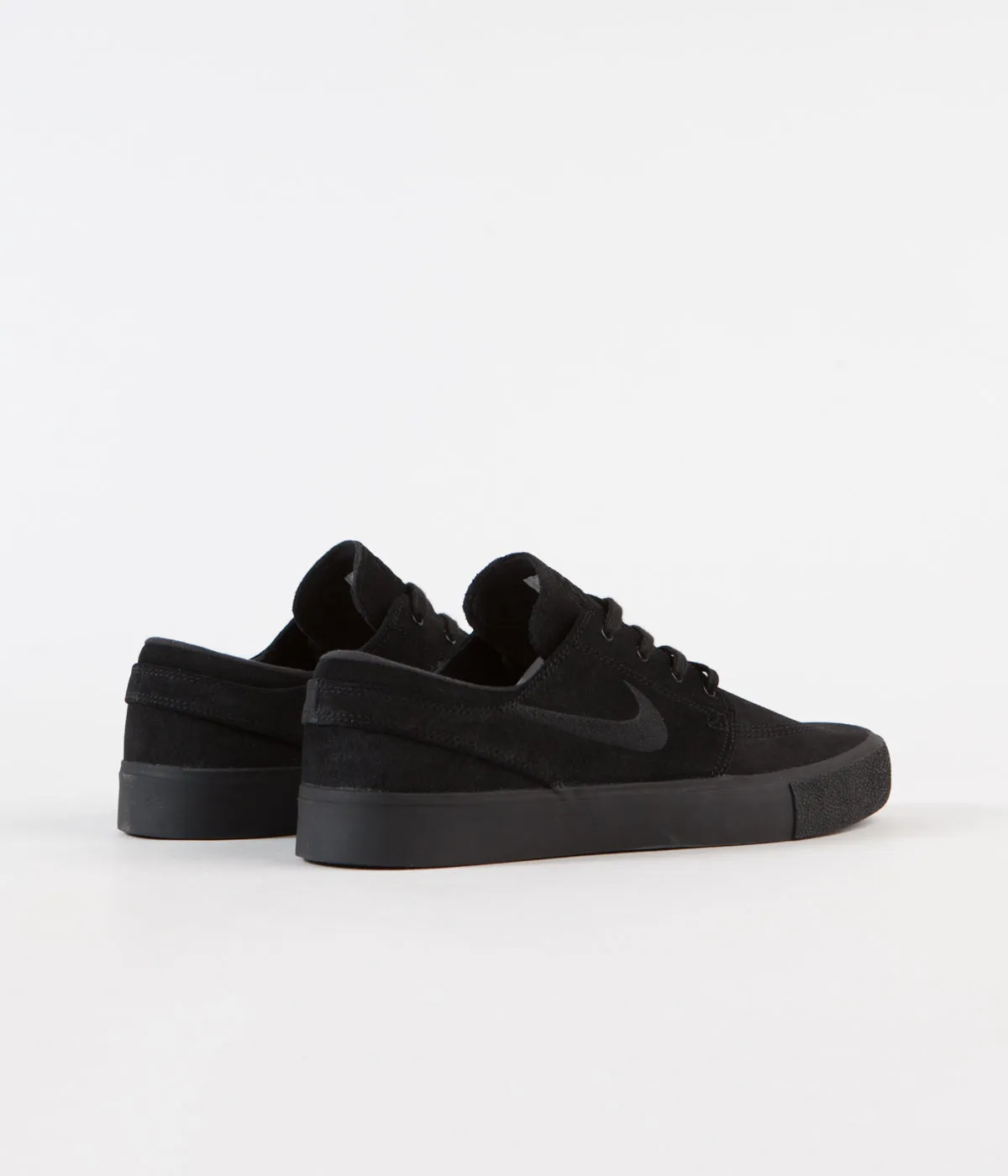 Nike SB Stefan Janoski Remastered Shoes - Black / Black - Black - Black