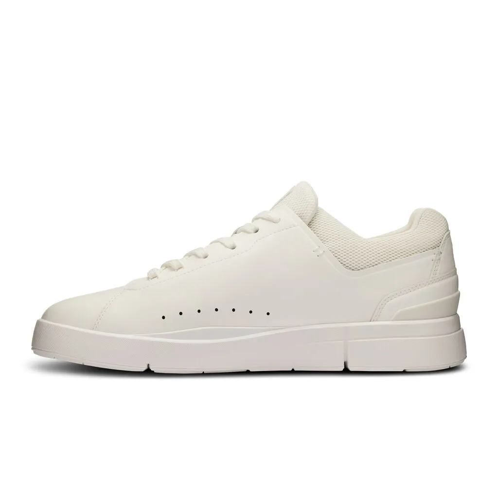 'On Running' Men's THE ROGER Advantage Tennis Sneaker - White / Undyed