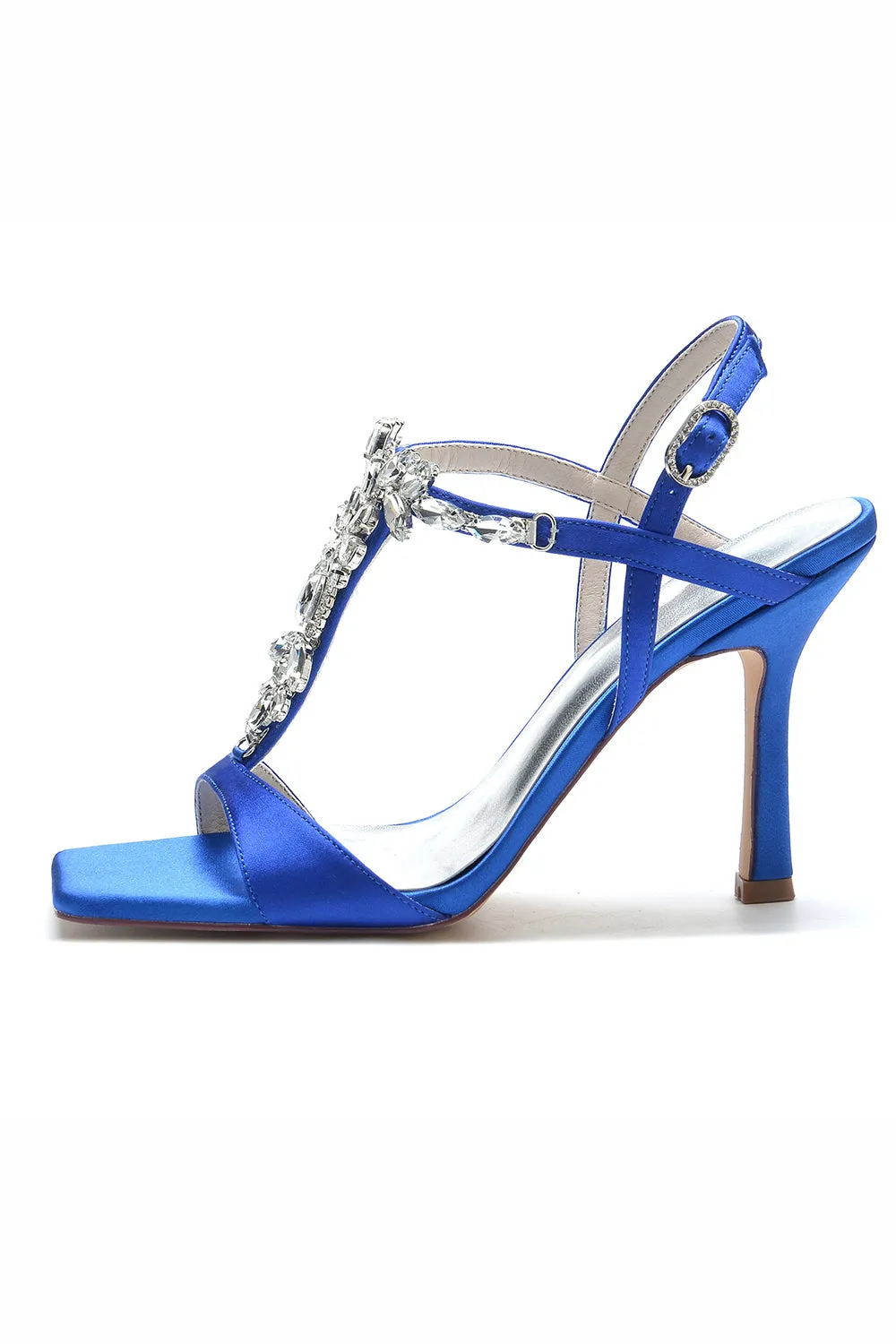 Open Toe Stiletto Heeled Sandals Wedding Party Prom Shoes