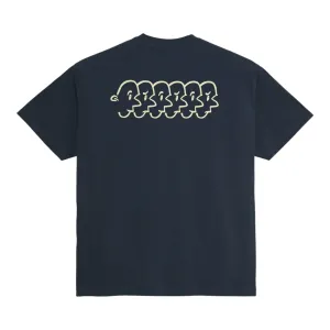 Polar Skate Co - Faces Tee - New Navy