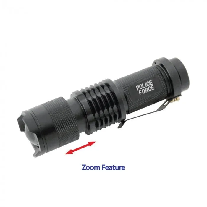 Police Force Mini Tactical Q5 LED Flashlight