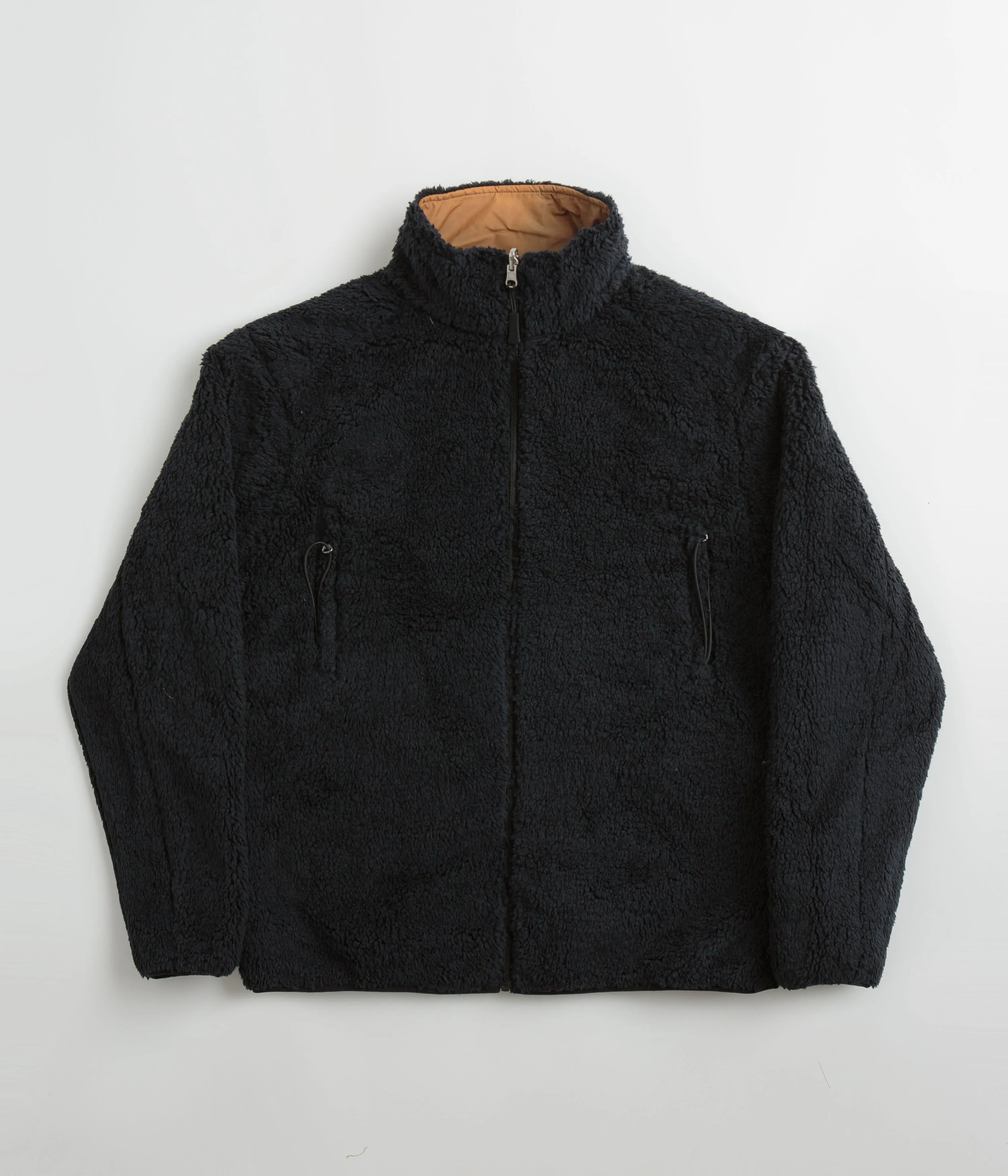 Pop Trading Company Adam Reversible Jacket - Black