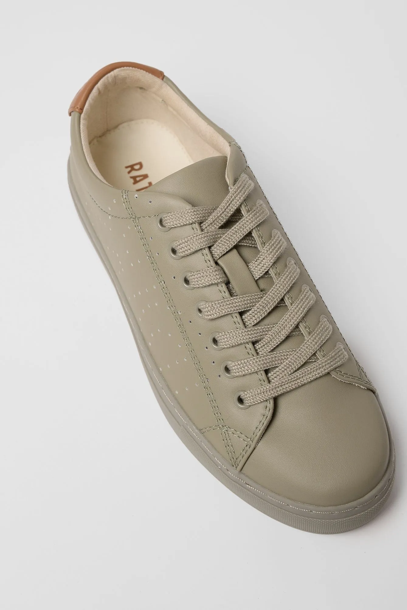 R-Kind Unisex Vegan Leather Sneakers | Astra Green